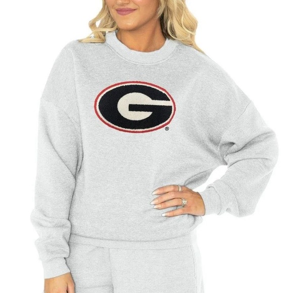 Collegiate outfitters Georgia bulldogs pullover sweatshirt size medium - Picture 1 of 5